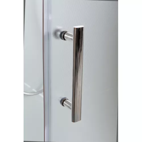 Душевая кабина AvaCan EM 4515/4516/4517 матовое/хром/высокий, Цвет стекла: матовое, Цвет профиля: Хром, Тип поддона: Высокий, Выбрать размер: 150х85, Внешний вид: без гидромассажа, Наличие крыши: есть, изображение 17