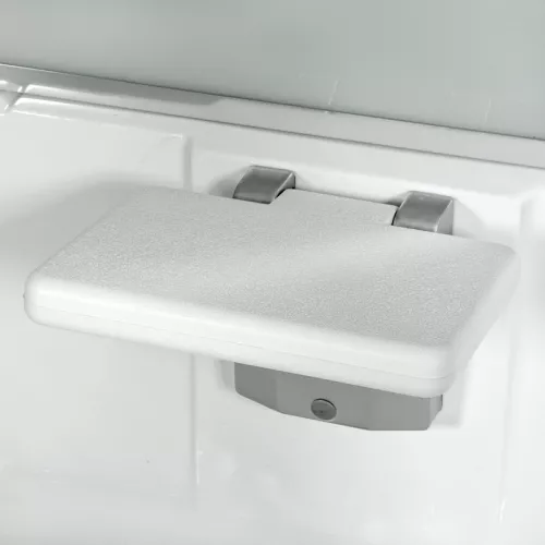 Душевая кабина AvaCan EM 4515/4516/4517 матовое/хром/высокий, Цвет стекла: матовое, Цвет профиля: Хром, Тип поддона: Высокий, Выбрать размер: 150х85, Внешний вид: без гидромассажа, Наличие крыши: есть, изображение 18