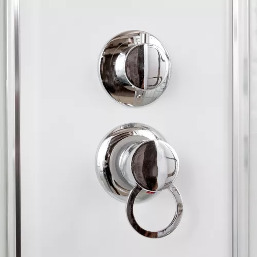 Душевая кабина AvaCan EM2712/720 L/R с рисунком/хром/средний, Цвет стекла: с рисунком, Цвет профиля: Хром, Тип поддона: Средний, Выбрать размер: 120х80, Внешний вид: С LED освещением, Наличие крыши: есть, Ориентация: левая, изображение 11