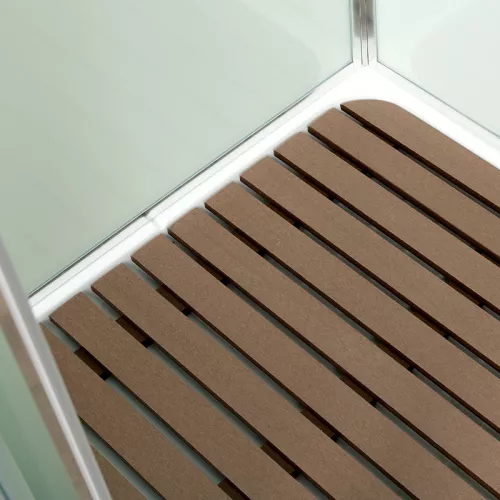 Душевая кабина AvaCan K401/402/408/409 прозрачное/хром/низкий, Цвет стекла: прозрачное, Цвет профиля: Хром, Тип поддона: Низкий, Выбрать размер: 100х100, Внешний вид: без гидромассажа, Наличие крыши: нет, изображение 11