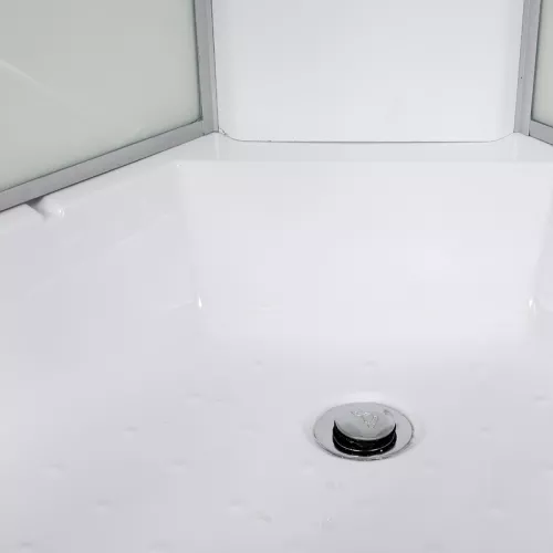 Душевая кабина AvaCan L 710/780/790 с рисунком/хром/средний, Цвет стекла: с рисунком, Цвет профиля: Хром, Тип поддона: Средний, Выбрать размер: 100х100, Внешний вид: без гидромассажа, Наличие крыши: нет, изображение 4