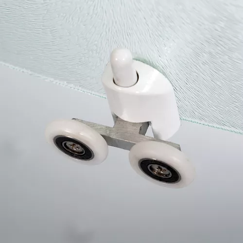 Душевая кабина AvaCan L980/990/910 с рисунком/хром/высокий, Цвет стекла: с рисунком, Цвет профиля: Хром, Тип поддона: Высокий, Выбрать размер: 80х80, Внешний вид: без гидромассажа, Наличие крыши: есть, изображение 15