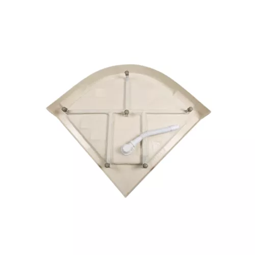 Душевая кабина AvaCan L901/908/909 с рисунком/хром/низкий, Цвет стекла: с рисунком, Цвет профиля: Хром, Тип поддона: Низкий, Выбрать размер: 80х80, Внешний вид: без гидромассажа, Наличие крыши: есть, изображение 17