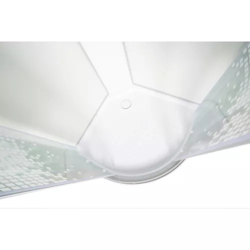 Душевая кабина AvaCan L901/908/909 с рисунком/хром/низкий, Цвет стекла: с рисунком, Цвет профиля: Хром, Тип поддона: Низкий, Выбрать размер: 80х80, Внешний вид: без гидромассажа, Наличие крыши: есть, изображение 11