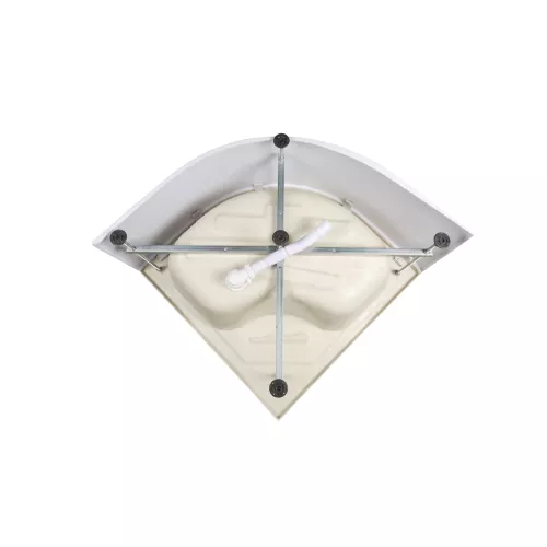 Душевая кабина AvaCan L980/990/910 с рисунком/хром/высокий, Цвет стекла: с рисунком, Цвет профиля: Хром, Тип поддона: Высокий, Выбрать размер: 80х80, Внешний вид: без гидромассажа, Наличие крыши: есть, изображение 17