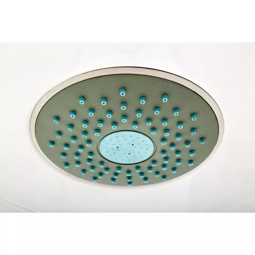 Душевая кабина AvaCan L980/990/910 с рисунком/хром/высокий, Цвет стекла: с рисунком, Цвет профиля: Хром, Тип поддона: Высокий, Выбрать размер: 80х80, Внешний вид: без гидромассажа, Наличие крыши: есть, изображение 13