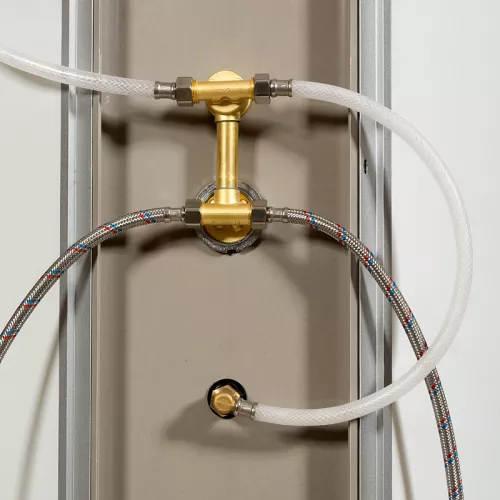 Душевая кабина AvaCan L980/990/910 с рисунком/хром/высокий, Цвет стекла: с рисунком, Цвет профиля: Хром, Тип поддона: Высокий, Выбрать размер: 80х80, Внешний вид: без гидромассажа, Наличие крыши: есть, изображение 16