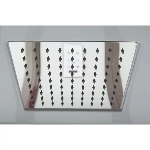 Душевая кабина AvaCan V150/160/170  прозрачное/хром/высокий, Цвет стекла: прозрачное, Цвет профиля: Хром, Тип поддона: Высокий, Выбрать размер: 150х85, Внешний вид: Гидромассаж + электрика, Наличие крыши: есть, изображение 11