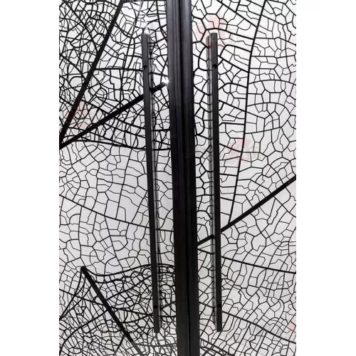 Душевой уголок AvaCan HB 80/90/100/120, Цвет стекла: с рисунком, Цвет профиля: Черный, Выбрать размер: 80х80, изображение 9