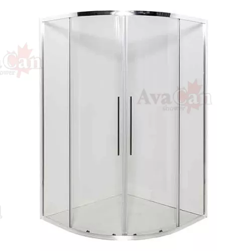 Душевой уголок AvaCan HC 80/90/100/120, Цвет стекла: прозрачное, Цвет профиля: Хром, Выбрать размер: 120х120, изображение 2