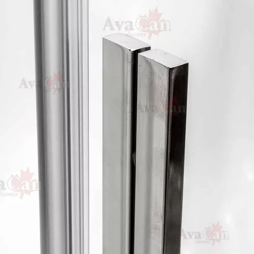 Душевой уголок AvaCan PC 90/100, Цвет стекла: прозрачное, Цвет профиля: Хром, Выбрать размер: 100х100, изображение 8