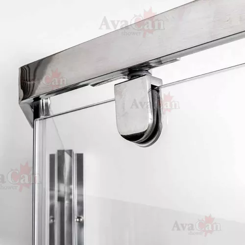 Душевой уголок AvaCan PC 90/100, Цвет стекла: прозрачное, Цвет профиля: Хром, Выбрать размер: 100х100, изображение 7