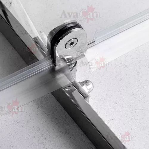 Душевой уголок AvaCan PC 90/100, Цвет стекла: прозрачное, Цвет профиля: Хром, Выбрать размер: 100х100, изображение 6