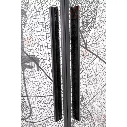 Душевой уголок AvaCan KB 80/100, Цвет стекла: с рисунком, Цвет профиля: Черный, Выбрать размер: 80-90х80-90, изображение 8