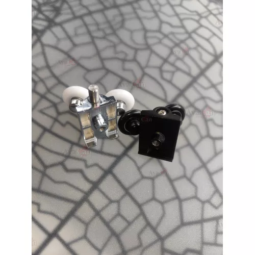 Душевой уголок AvaCan KB 80/100 MT, Цвет стекла: матовое с рисунком, Цвет профиля: Черный, Выбрать размер: 90х90, изображение 9