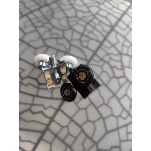 Душевой уголок AvaCan HB 80/90/100/120 MT, Цвет стекла: матовое с рисунком, Цвет профиля: Черный, Выбрать размер: 80х80, изображение 6