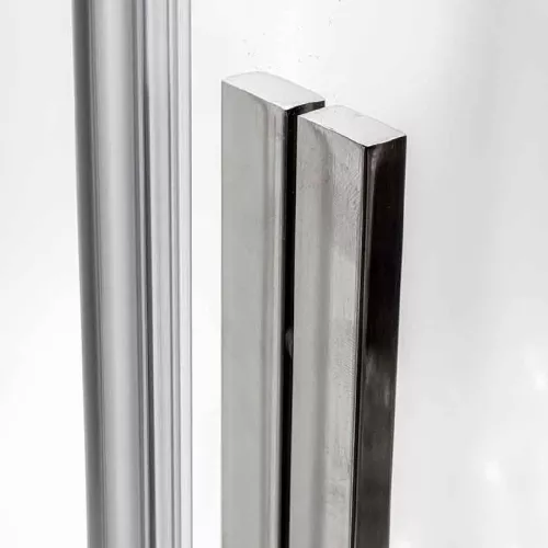 Душевой уголок AvaCan FC+SС прозрачное/хром, Цвет стекла: прозрачное, Цвет профиля: Хром, Выбрать размер: 120-140х90, изображение 9