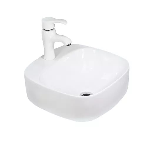 Раковина MELANA MLN-320306, Выбрать размер: 42х42х15, изображение 2