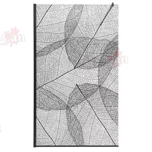 Душевая перегородка AvaCan MB100/110/120, Цвет стекла: с рисунком, Цвет профиля: Черный, Выбрать размер: 120, изображение 7