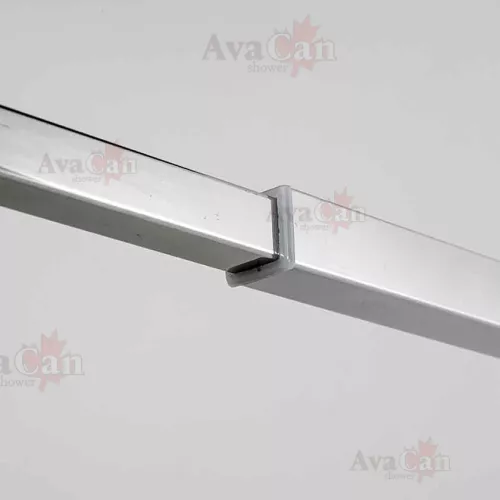 Душевая перегородка AvaCan  LC100/110/120, Цвет стекла: с рисунком, Цвет профиля: Хром, Выбрать размер: 120, изображение 8