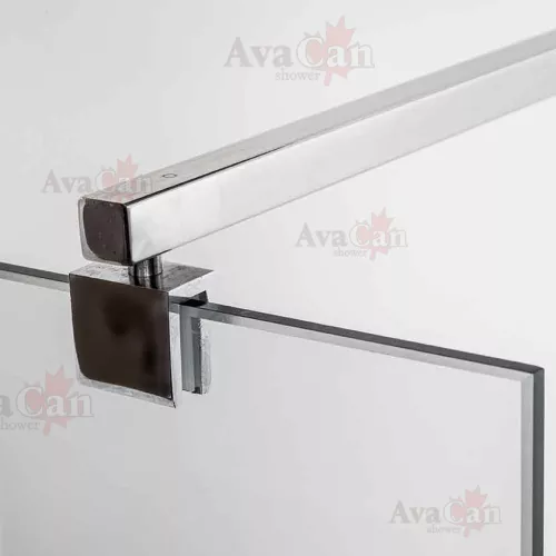 Душевая перегородка AvaCan MC 100/110/120 MT, Цвет стекла: матовое, Цвет профиля: Хром, Выбрать размер: 110, изображение 4