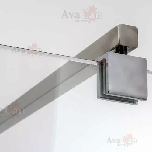 Душевая перегородка AvaCan  LC100/110/120, Цвет стекла: с рисунком, Цвет профиля: Хром, Выбрать размер: 120, изображение 7