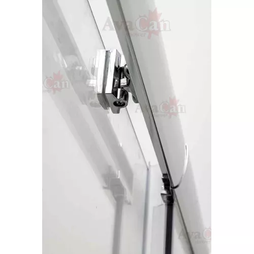 Душевая дверь в нишу AvaCan FC2, Цвет стекла: прозрачное, Цвет профиля: Хром, Выбрать размер: 190-210, изображение 8