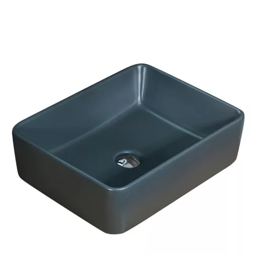 Раковина MELANA MLN-320324MDG матовая темно-серая, изображение 2