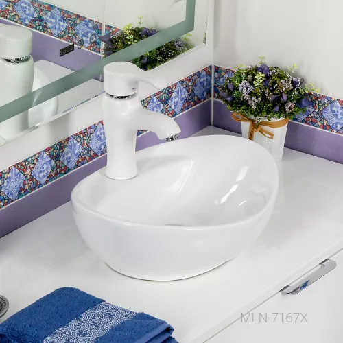 Раковина MELANA MLN-7167X, Выбрать размер: 41х33х14