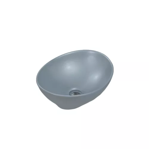 Раковина MELANA MLN-7138MG (серый матовый), Выбрать цвет: Серый матовый, изображение 7