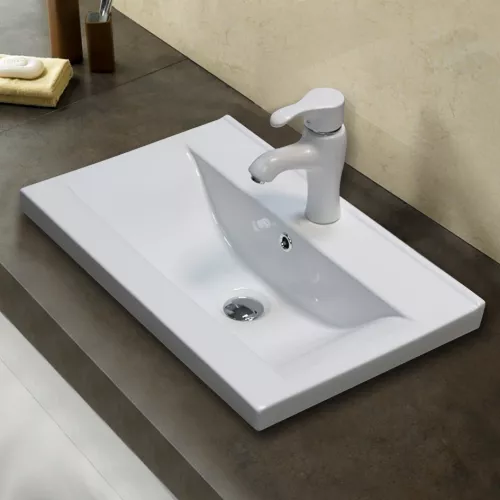 Раковина MELANA MLN-9393-805, Выбрать размер: 61х41