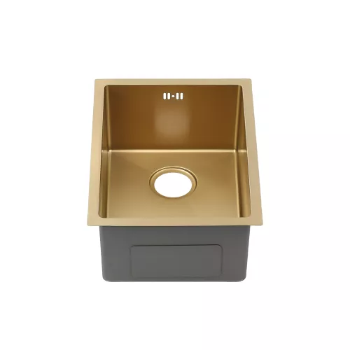 Мойка D5138HG MELANA ProfLine 1,2/220 ЗОЛОТО врезная, Выбрать цвет: Золото, изображение 7