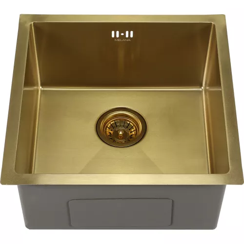 Мойка D4545HG MELANA ProfLine 1,2/220 ЗОЛОТО врезная, Выбрать цвет: Золото