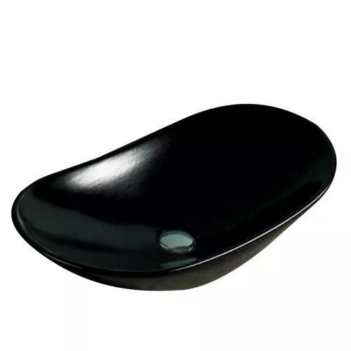 Раковина MELANA MLN-7811AMB (матовая черная), изображение 2