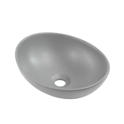 Раковина MELANA MLN-7138MG (серый матовый), Выбрать цвет: Серый матовый, изображение 5