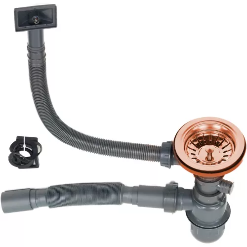 Мойка D5050HC MELANA ProfLine 3,0/200 БРОНЗА врезная, Выбрать цвет: Бронза, изображение 2