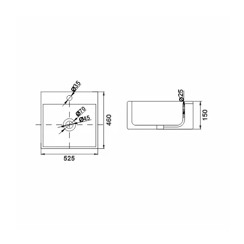 Раковина MELANA MLN-78182, изображение 8