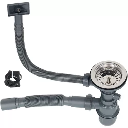 Мойка D5050H MELANA ProfLine 3,0/200 САТИН врезная, Выбрать цвет: Сатин, изображение 3