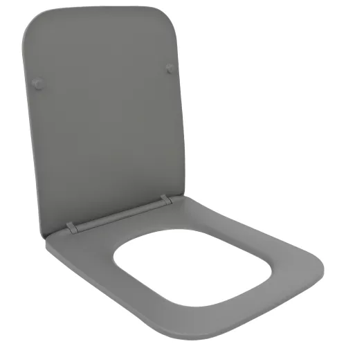 Унитаз-компакт MELANA MLN-310306MG матовый серый, Выбрать цвет: Серый, изображение 12