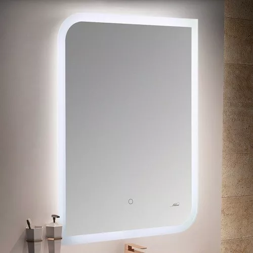 Мебель для ванной: Зеркало с LED-подсветкой MELANA-6080 60х80см 1 в магазине Акватория