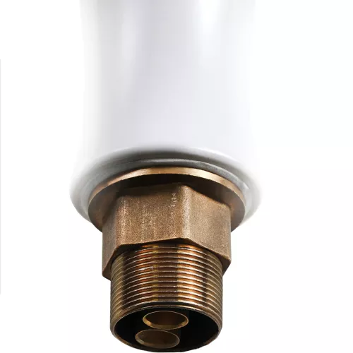 Смеситель д/ум MLN-F-002-M керамический, однорычажный, белый матовый, Выбрать цвет: Белый, изображение 3