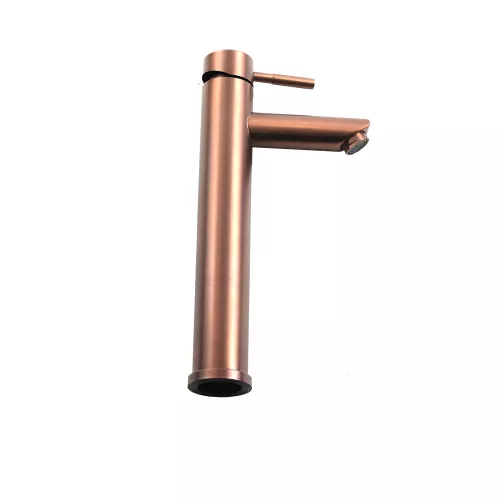 Смеситель д/ум MELANA-610102PVD-Br Tondo нерж.сталь, однорычажный, бронза, Выбрать цвет: Бронза, изображение 5