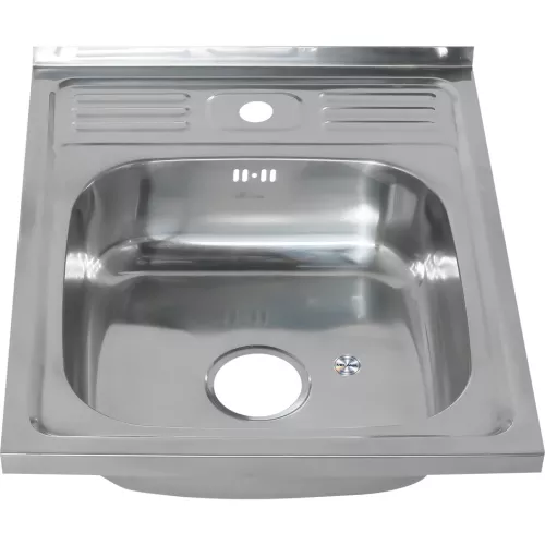 Мойка 5060 MELANA 0,4/0,6/0,8/160 накладная, Внешний вид: толщина 0,4, изображение 2