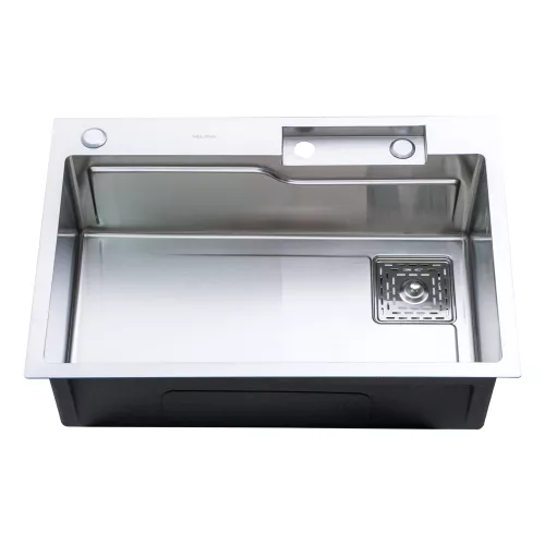 Мойка D6846H+6 MELANA ProfLine 3,0/215 САТИН врезная, Выбрать цвет: Сатин, изображение 4