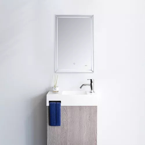 Зеркало с LED-подсветкой MELANA-5070 , 50х70см, изображение 5