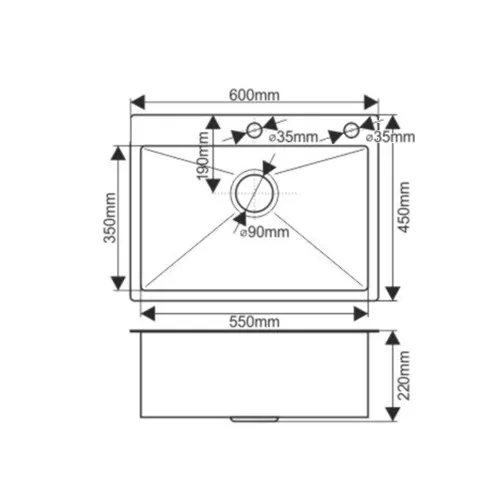 Мойка D6045H+4 сатин MELANA ProfLine 3,0/220 комплект мойки из нержавеющей стали 5 в 1, изображение 14