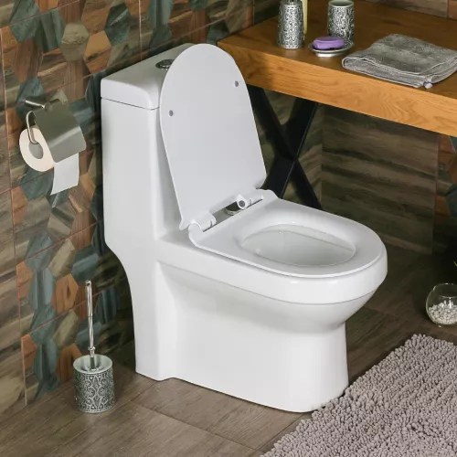 Унитаз-моноблок MELANA MLN-2806D/2012D, изображение 2