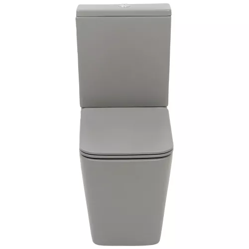 Унитаз-компакт MELANA MLN-310306MG матовый серый, Выбрать цвет: Серый, изображение 2