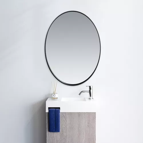 Зеркало интерьерное MELANA-600 овальное (MLN-M002), изображение 4