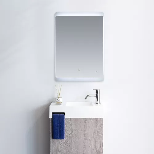 Зеркало с LED-подсветкой MELANA-5070, 50х70см, изображение 6